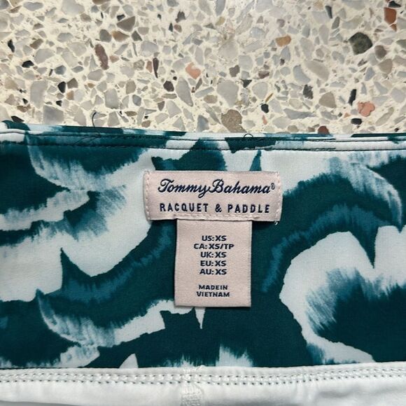 Tommy Bahama green white skort skirt paddle golf tennis pickleball XS - Picture 3 of 6